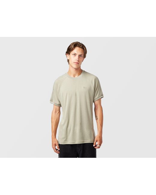 Adidas Originals Natural Premium 3-Stripes T-Shirt for men