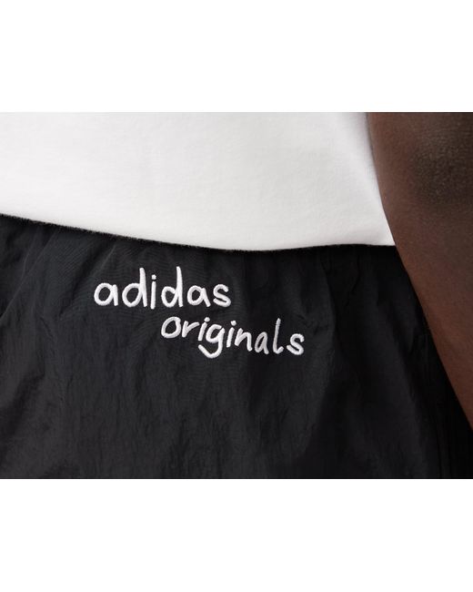 Adidas Originals Trefoil Cargo Pants in Black für Herren