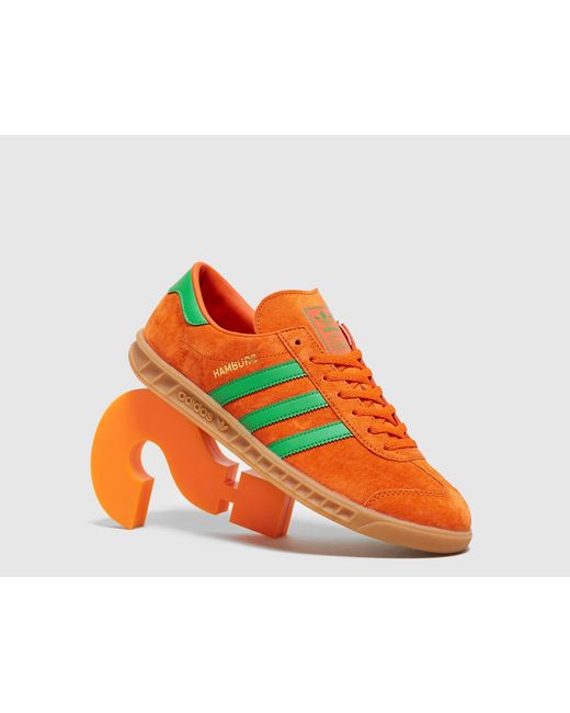 adidas Originals Hamburg in het Oranje voor heren - Lyst