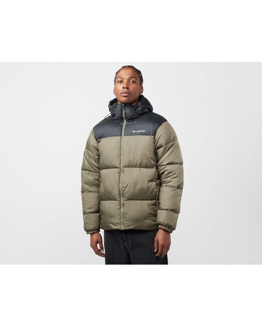 Columbia Green Puffect Hooded Jacket for men