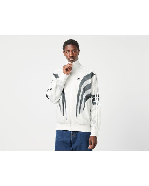 adidas printed track jacket
