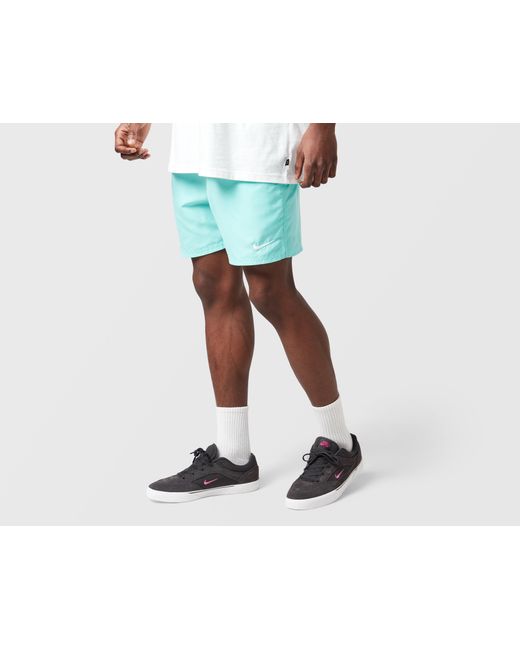 Nike Black Swim Essential 5" Volley Shorts for men