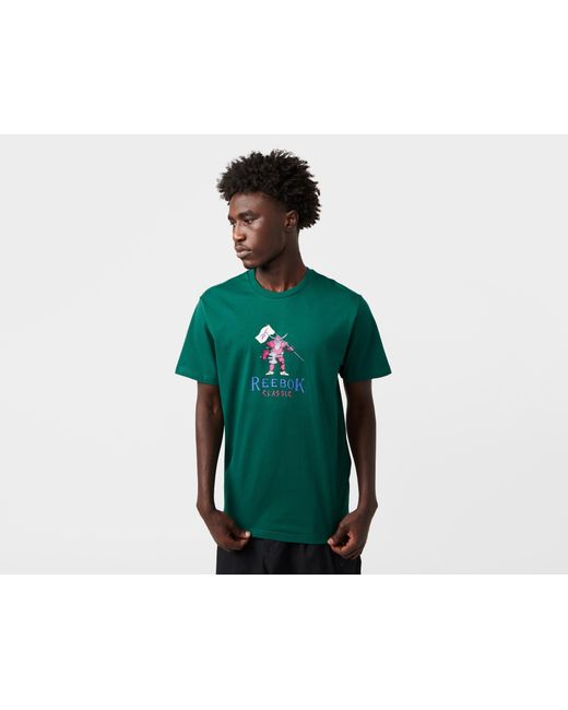 Reebok Green Dwarf T-Shirt for men