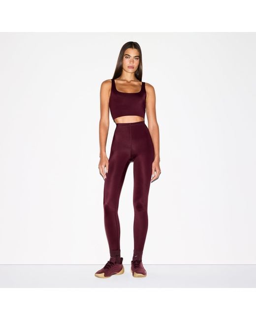 Skims Red Drawcord 26" Legging