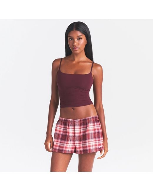 Skims Purple Cami Top