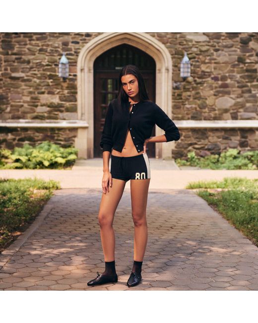 Skims Black Micro Short