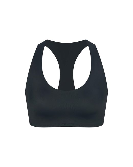Skims Black Racer Back Bra