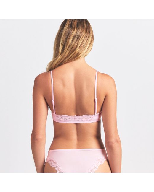 Skims Pink Scoop Bralette 2-Pack Multi