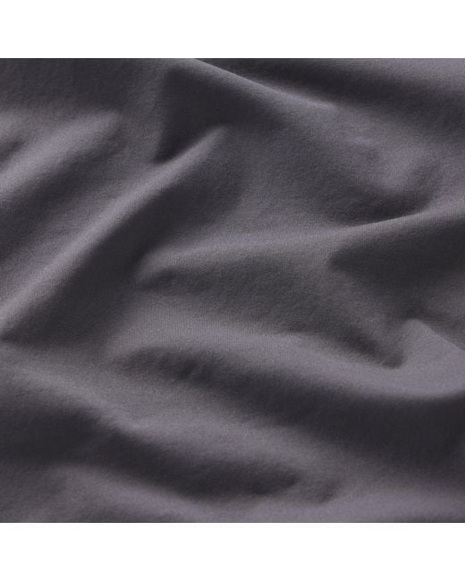 Skims Blue Mock Neck Long Sleeve Top