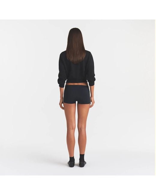 Skims Black Micro Short