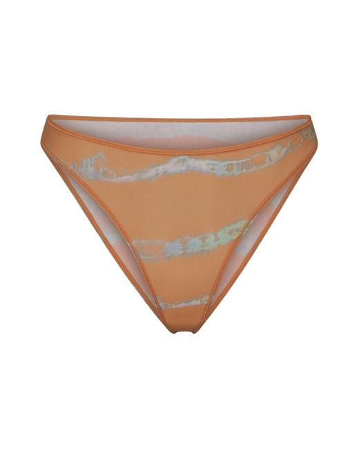 Skims Jelly Sheer High Cut Bikini Lyst