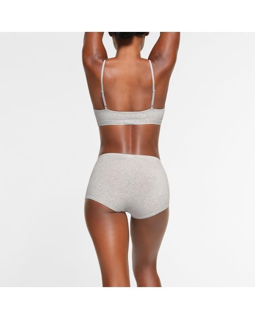 Skims Gray Boy Short