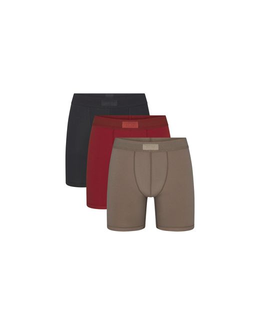 Skims Red 3-Pack Boxer Brief 5" for men