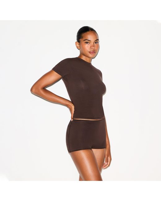 Skims Brown Boy Short