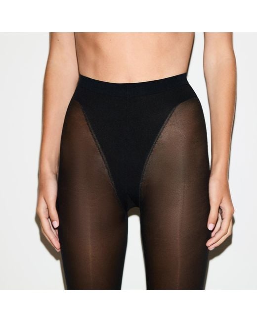 Skims Black Shaping Butt Lifting Tights