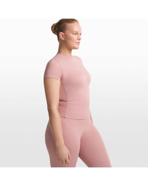 Skims Pink Padded Baby T-Shirt