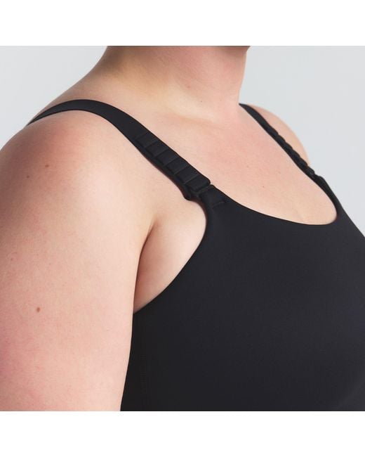 Skims Black Wide Strap Bra