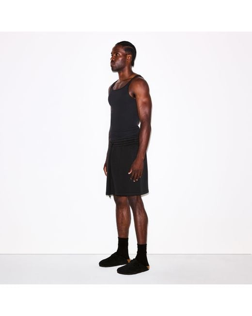 Skims Black Relaxed Short for men