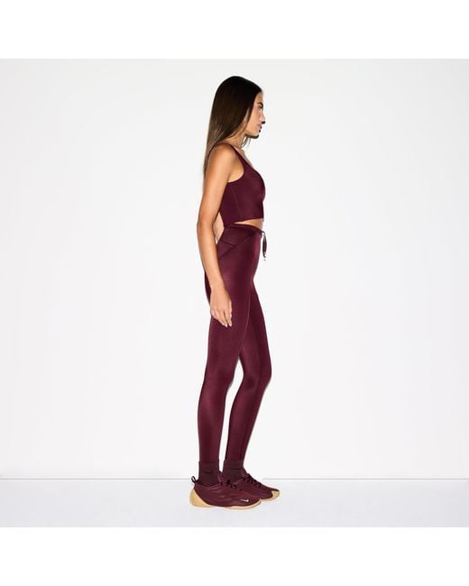 Skims Red Drawcord 26" Legging