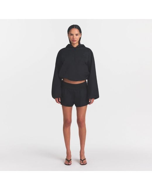 Skims Black Flutter Short