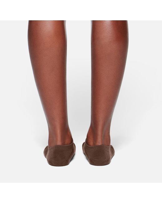 Skims Brown Everyday Ankle Socks