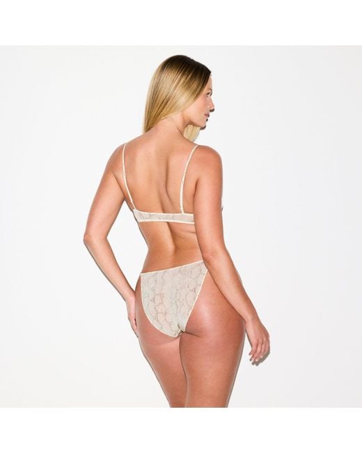 Skims Gray String Bikini