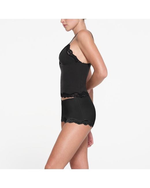 Skims Black Triangle Cami Top