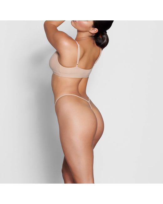 Skims White T-String Thong