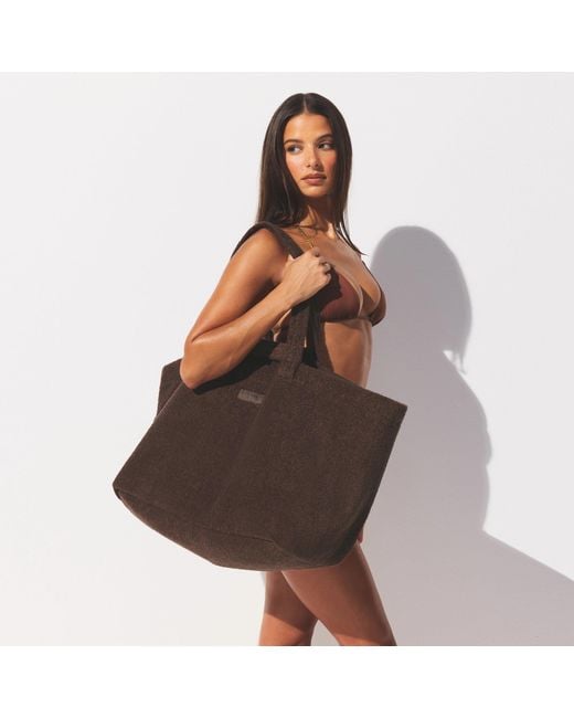 Skims Brown Jumbo Tote