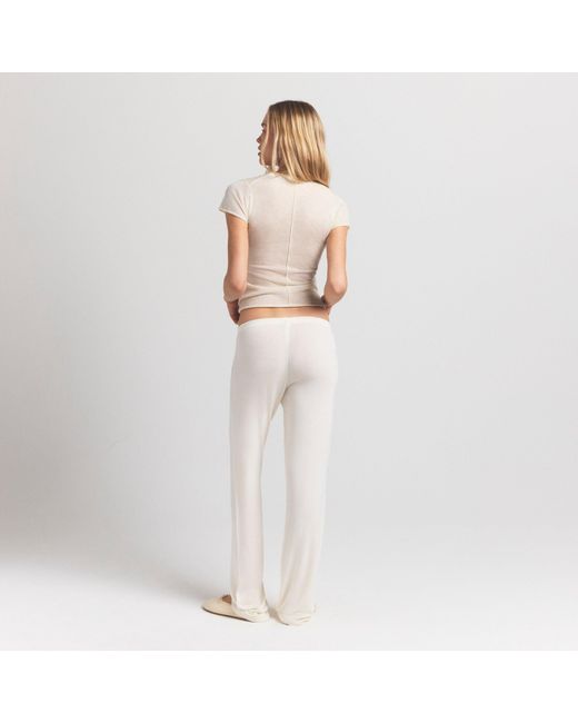 Skims White Tee