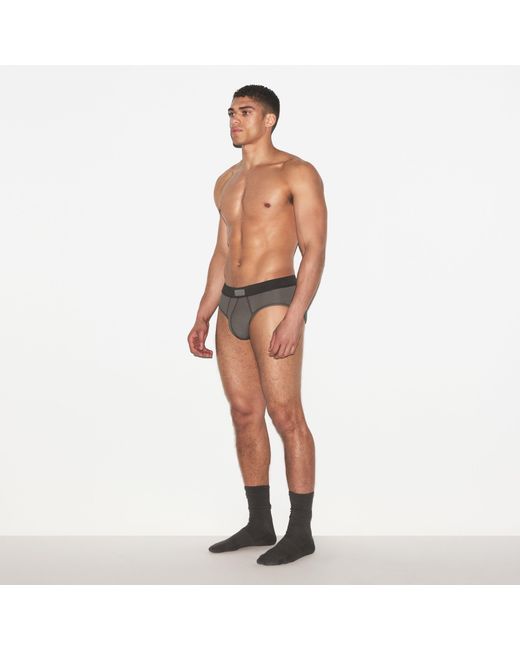 Skims Black 3-Pack Brief for men