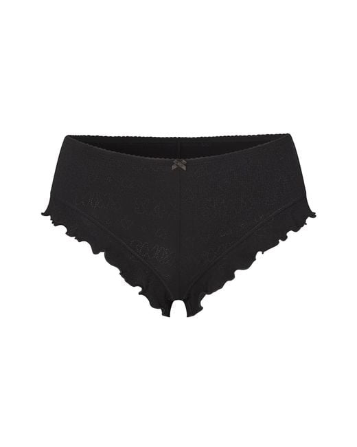 Skims Black Cami Pajama Set