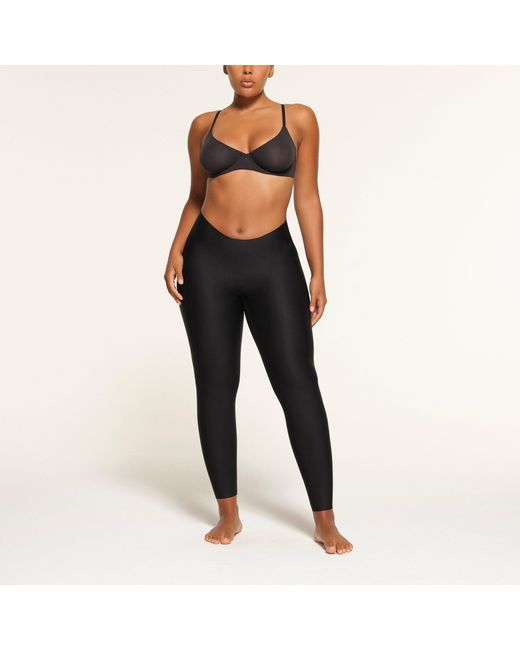 Skims Blue Dipped Front Legging