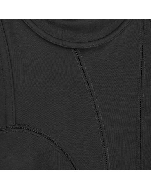 Skims Black Thong Bodysuit