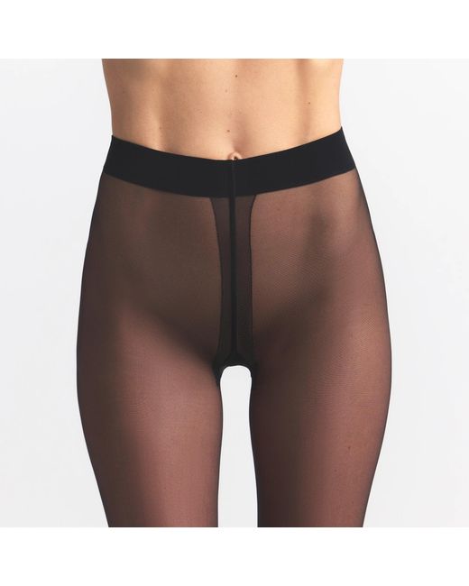 Skims Gray Sheer Tights