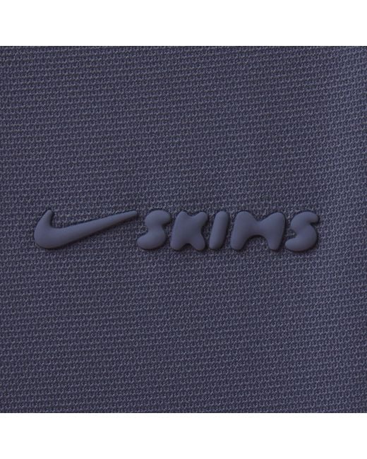 Skims Blue Foldover Skort