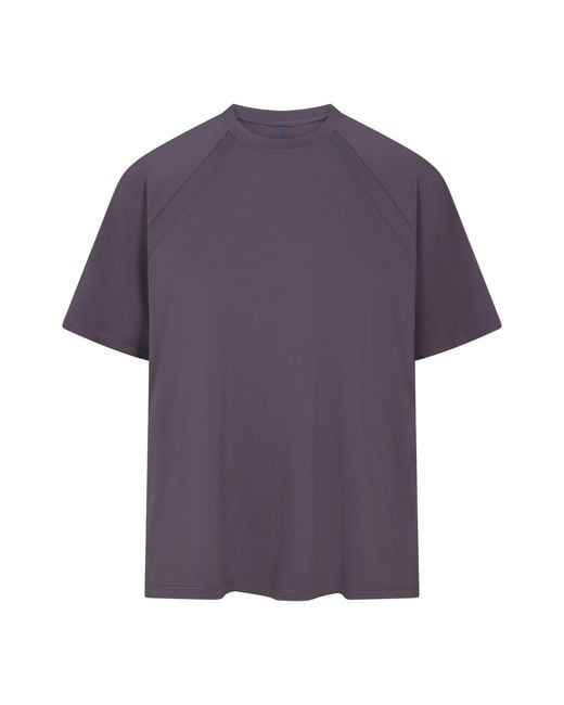 Skims Purple Oversized Tee
