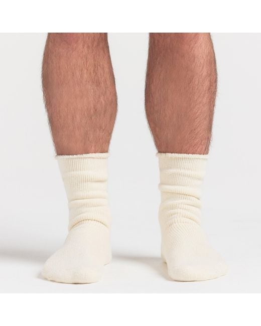 Skims White Olympic Lounge Socks