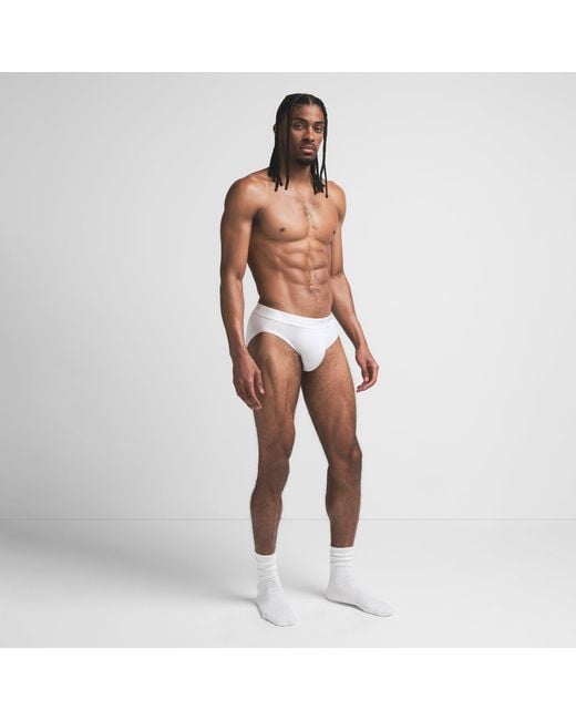 Skims White Brief for men