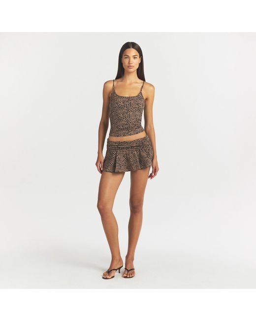 Skims Multicolor Foldover Mini Skort