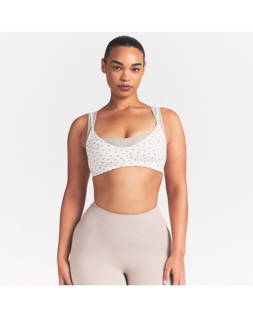 Skims Multicolor Micro Scoop Bra
