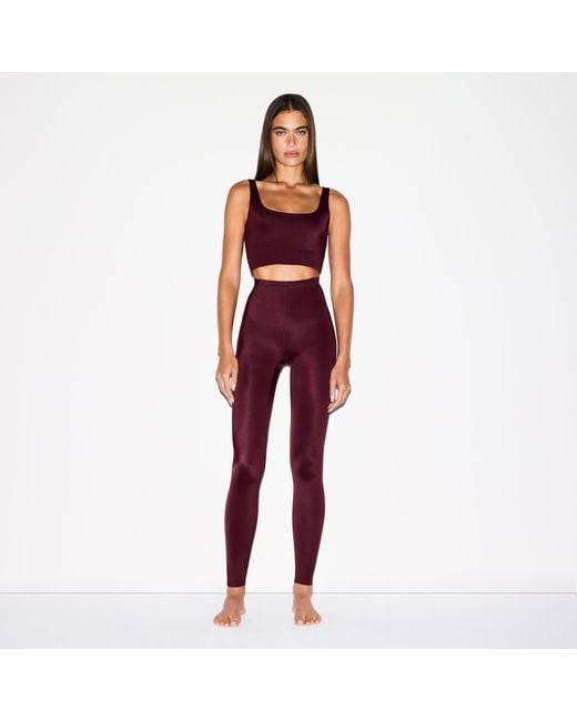 Skims Red Drawcord 26" Legging
