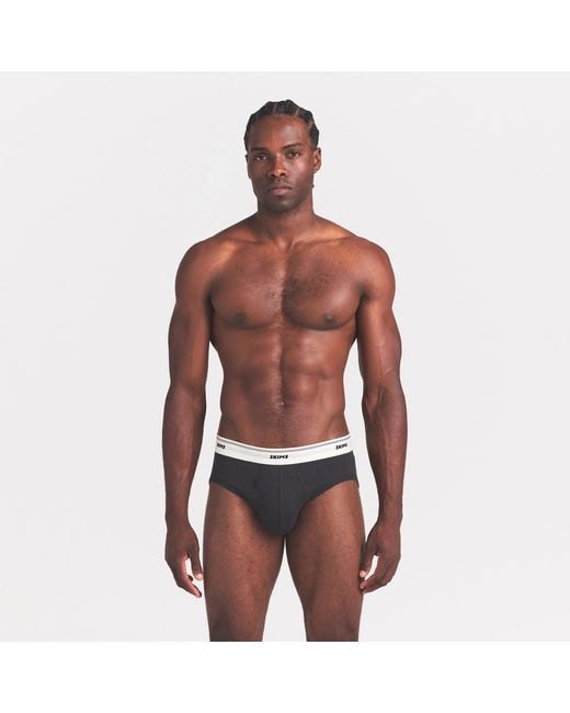Skims Multicolor Rib Brief for men
