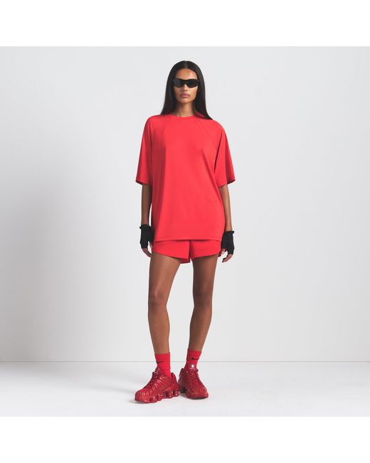 Skims Pink Oversized Tee