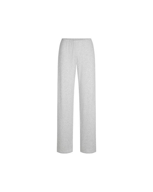 Skims Gray Straight Leg Pants