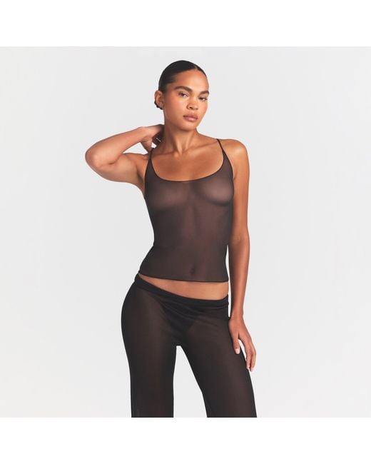 Skims Gray Cami Top