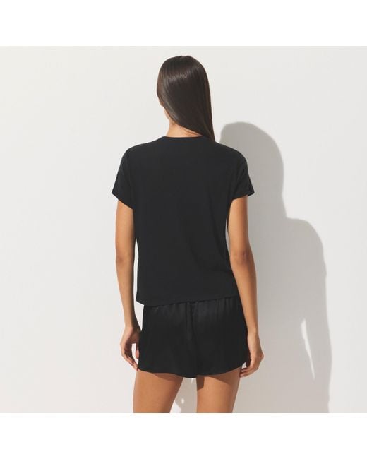 Skims Black Jersey T-Shirt