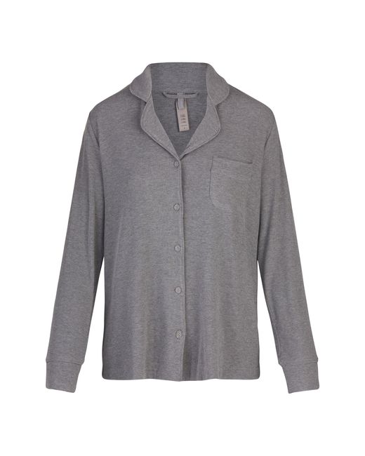 Skims Gray Soft Lounge Sleep Set