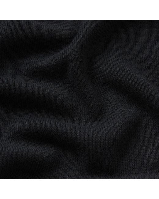 Skims Black Wrap Sweater