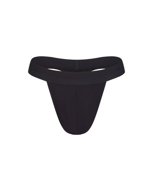 Skims Blue Thong for men